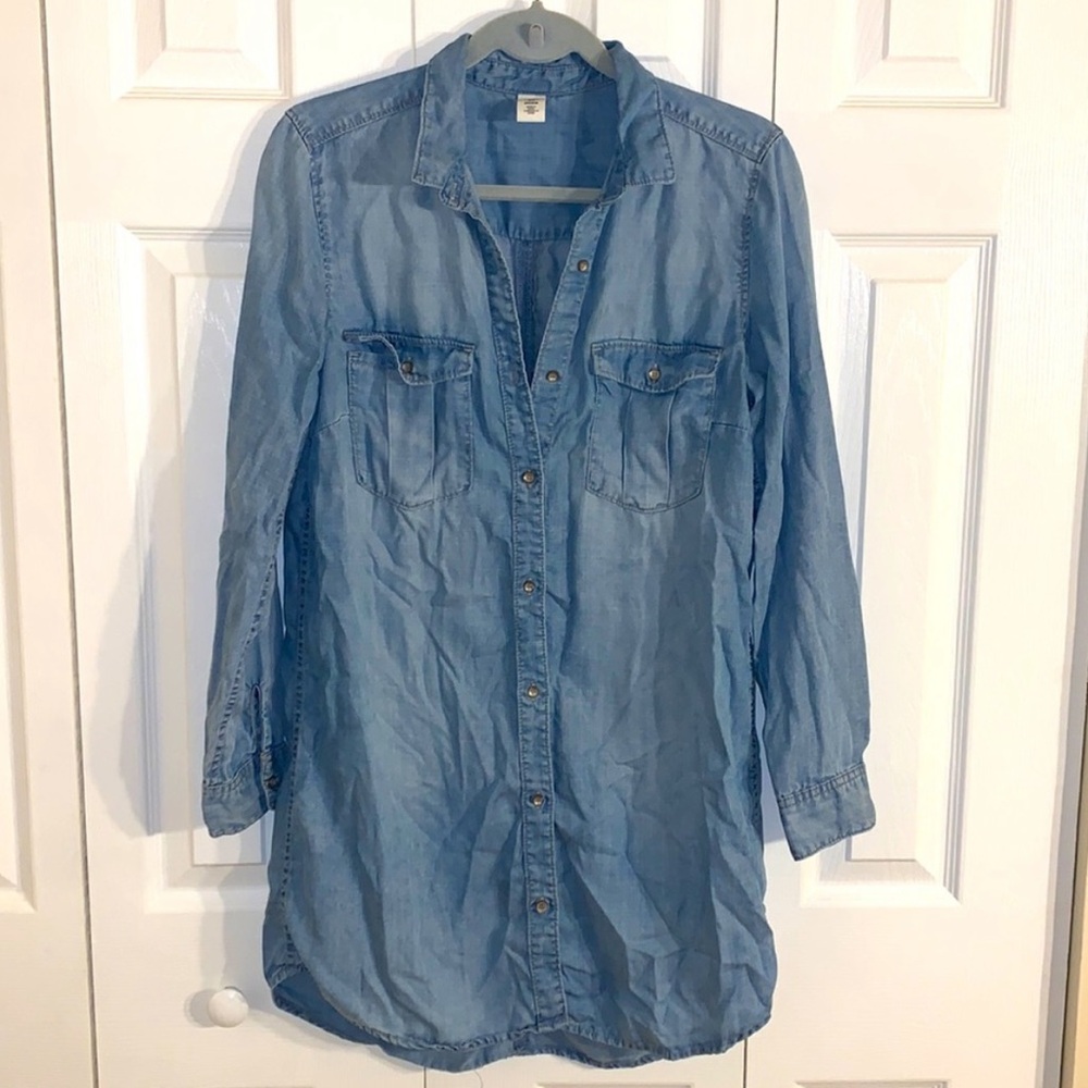 H&M Denim Dress (Chambray) women’s size 10